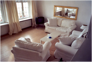 Sylt Appartement - Wohnzimmer